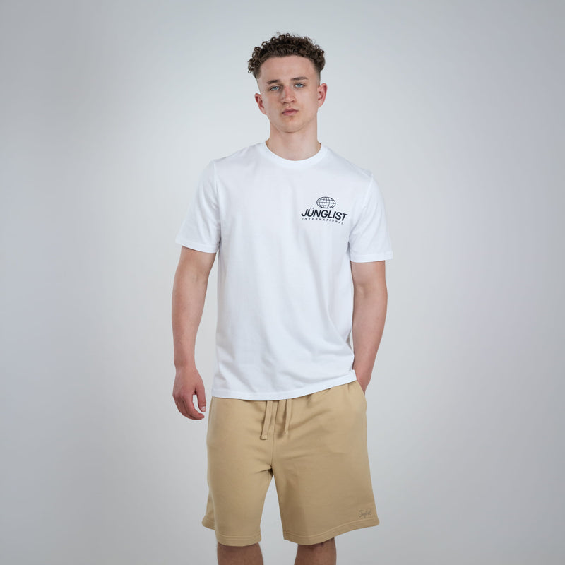 International Junglist T-Shirt White Organic