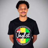 Roots Up Junglist T-Shirt in Black