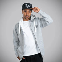 Jnglst Roots Grey Zip Hoody