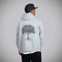 Jnglst Roots Grey Zip Hoody-Sherpa