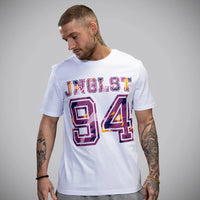 JNGLST 94 Purple Camo T-Shirt - White