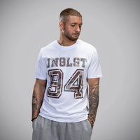 JNGLST 94 Brown Camo on White T-Shirt