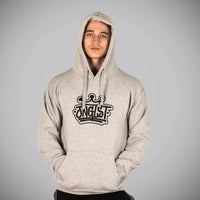 Grey Junglist Crown Pullover Hoody