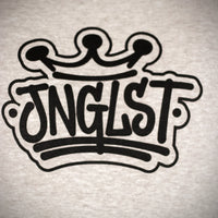 Grey Junglist Crown Pullover Hoody