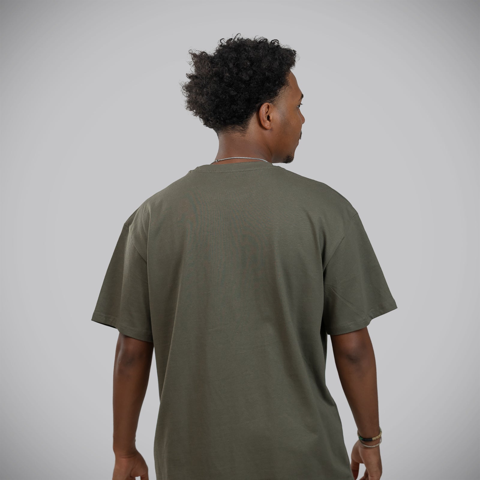 Jnglst Clothing khaki junglist script back