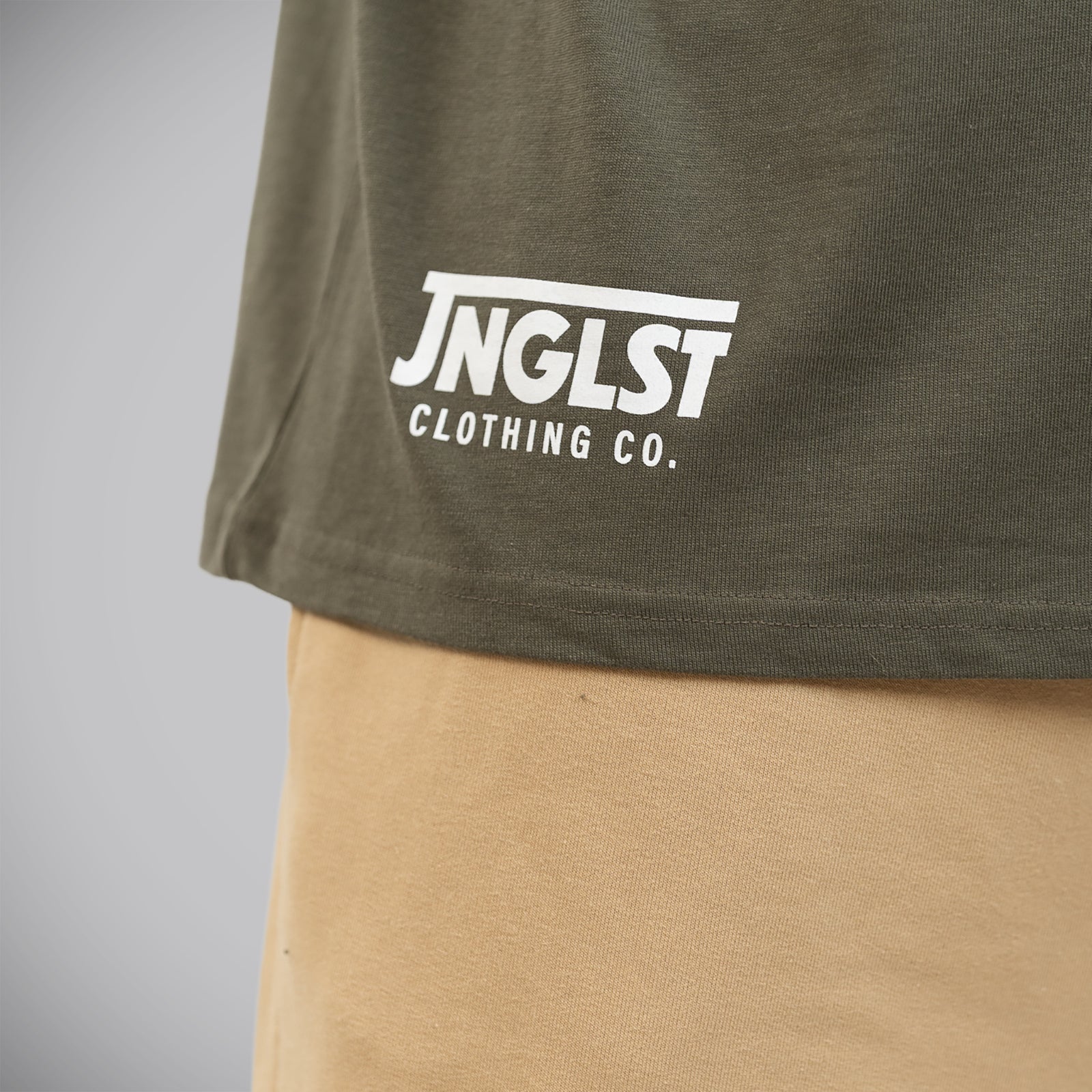 Jnglst Clothing close up printing detail