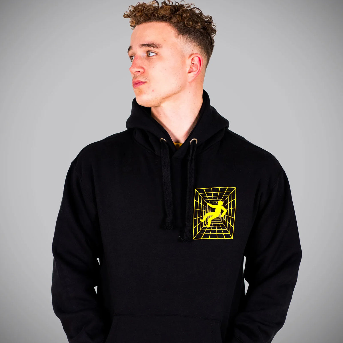 Black Long Dark Tunnel Hoody