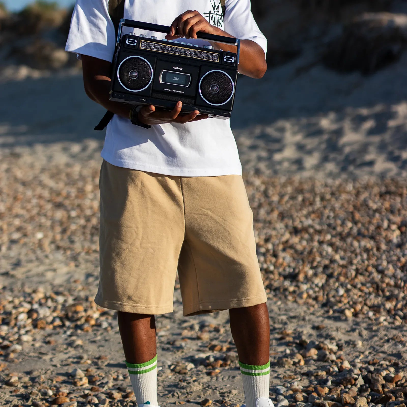 Jnglst Cotton Shorts - Sand