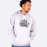 Grey Junglist Crown Pullover Hoody