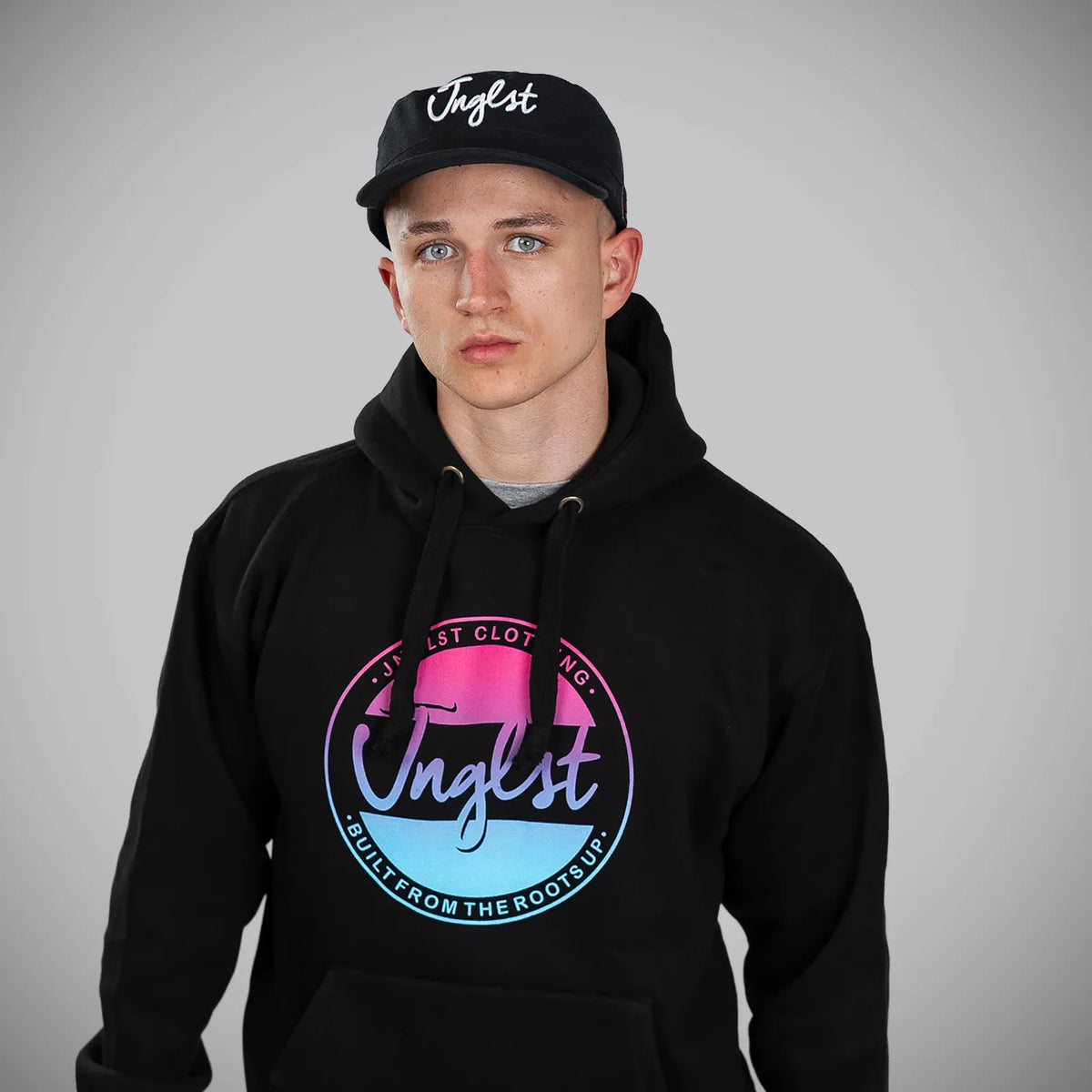 Jnglst DnB Fader Hoody Purple and Blue