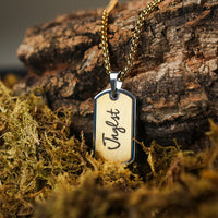 Gold Dog Tags for Junglists