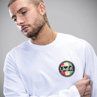 Roots Up White Long Sleeve T-Shirt