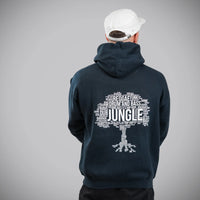 Roots Up Navy Junglist Hoody