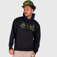 Black Camo Junglist Script Remix Hoody