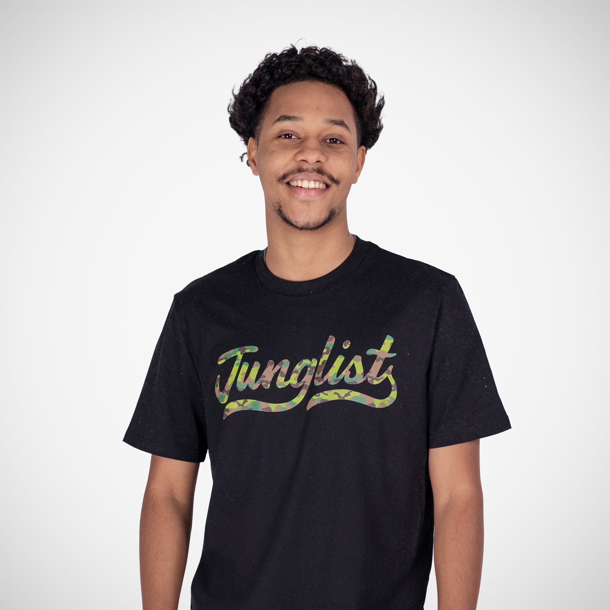 Camo on Black Junglist Script Remix with Vowels