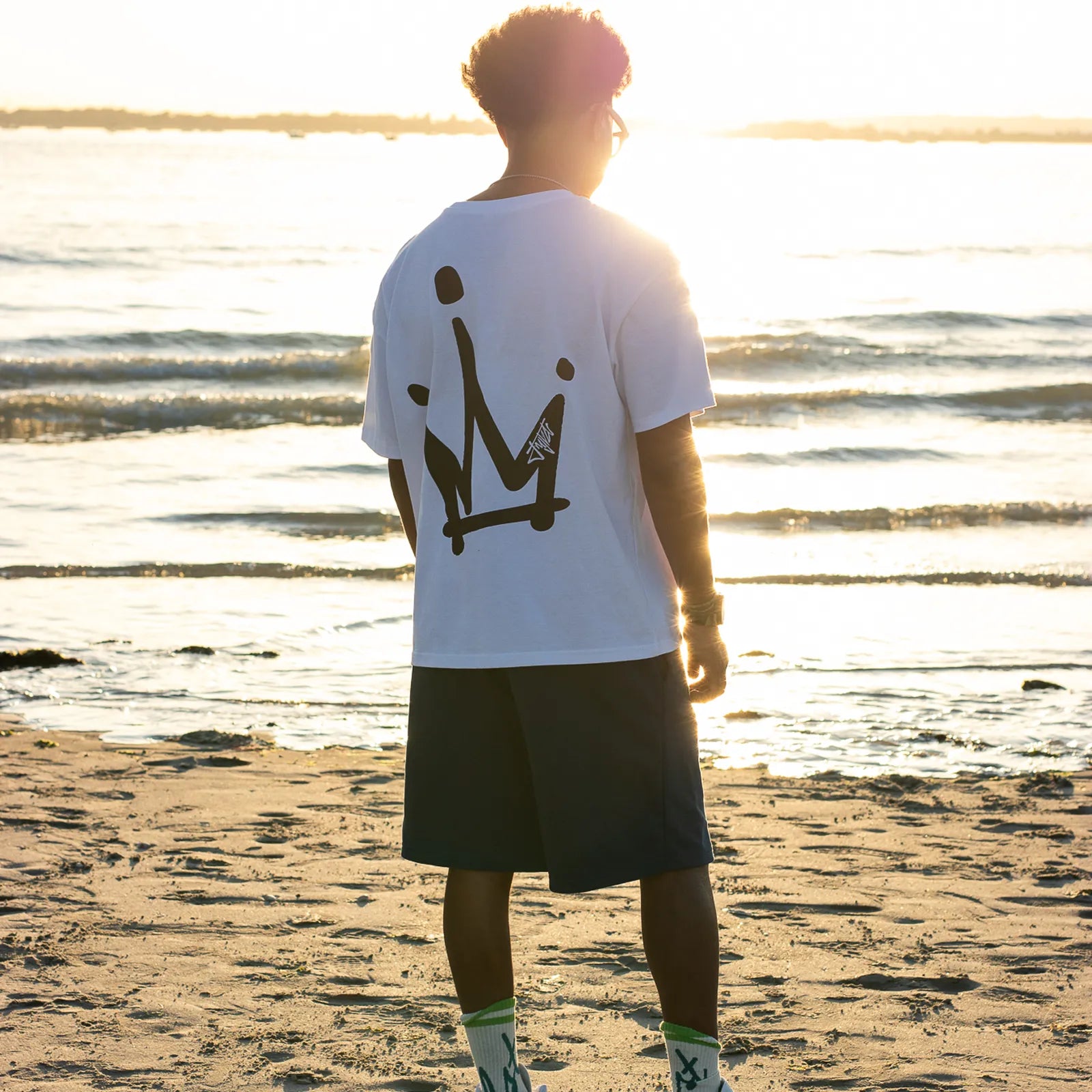 Jnglst Cotton Shorts - Navy Blue