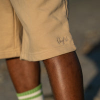Jnglst Cotton Shorts - Sand
