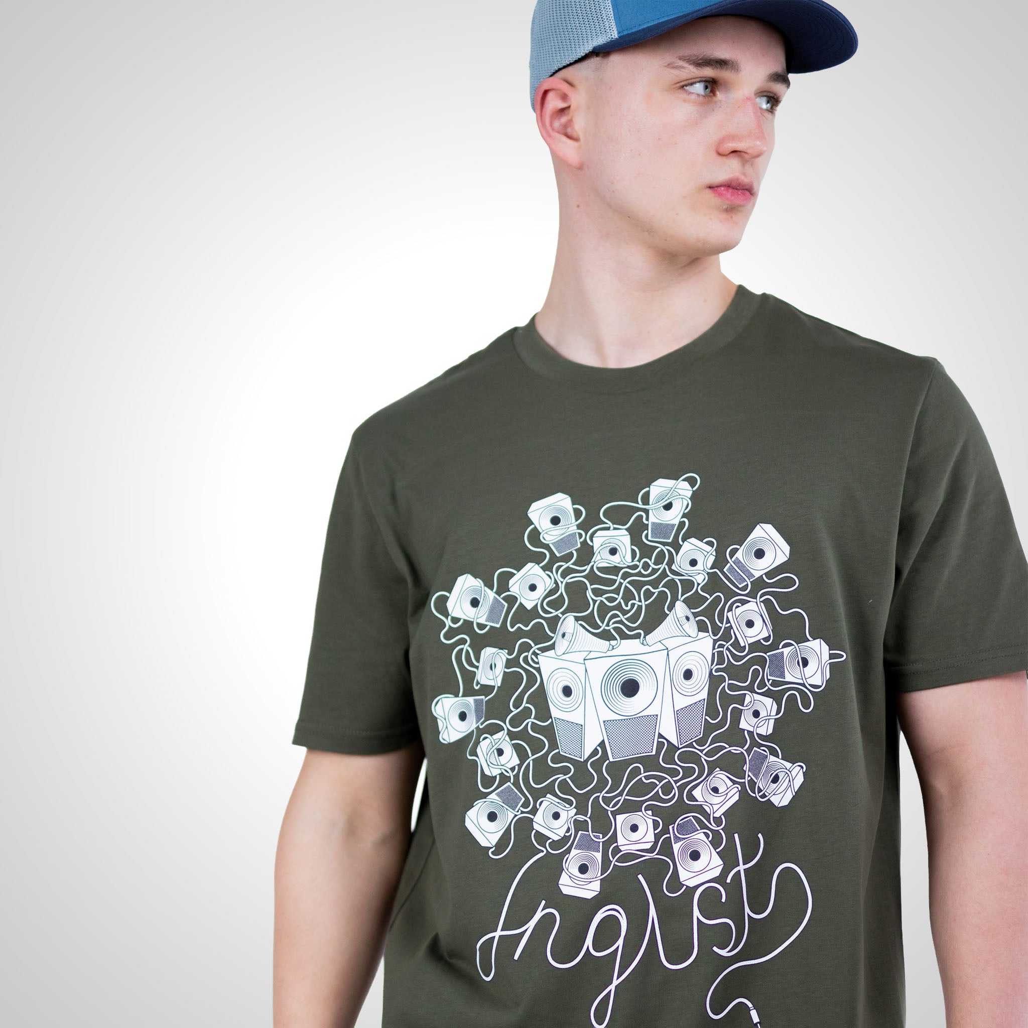 Green Junglist Soundsystem T-shirt