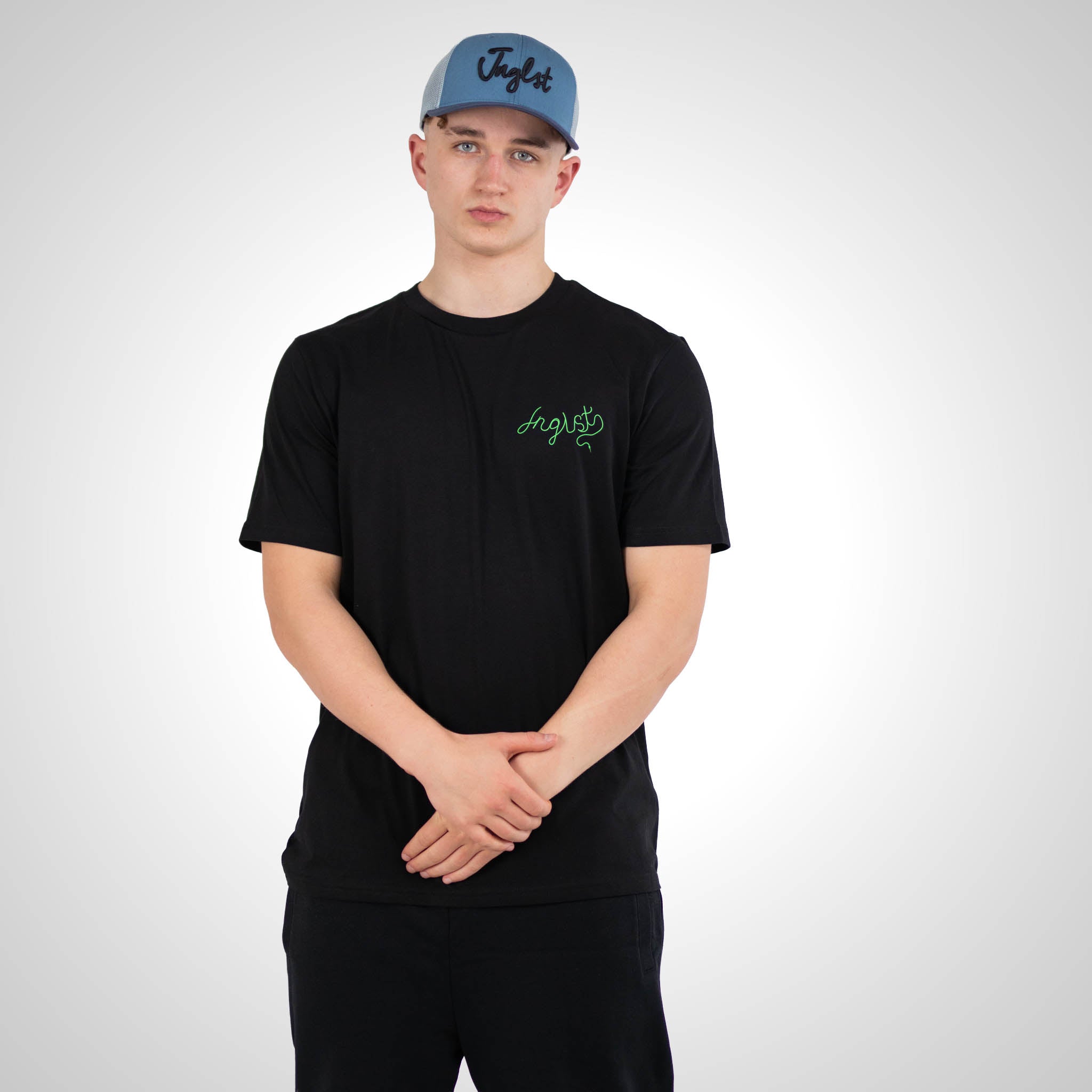 Jnglst Soundsystem Green Fader front breast print