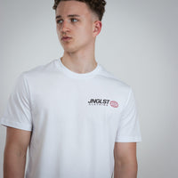 Junglist Tour Maroon T-Shirt in White
