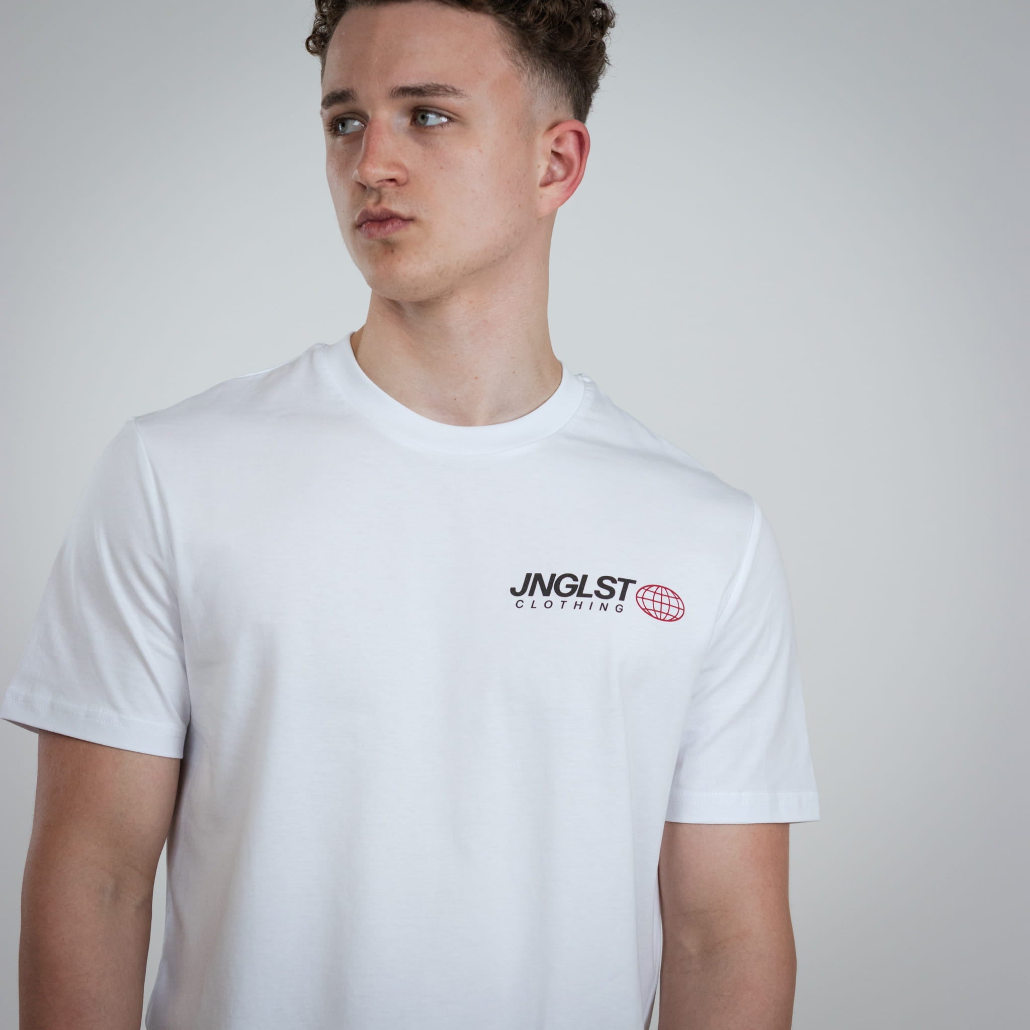 Junglist Tour Maroon T-Shirt in White