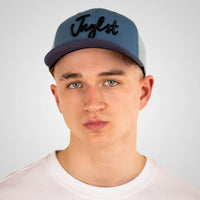Jnglst Trucker Cap Blue worn by Junglist