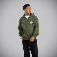 Jnglst VIP Zip Hoody khaki green