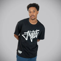 Jnglst Clothing black vip t-shirt relaxed fit