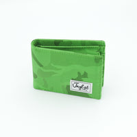 Light green Junglist wallet bi fold