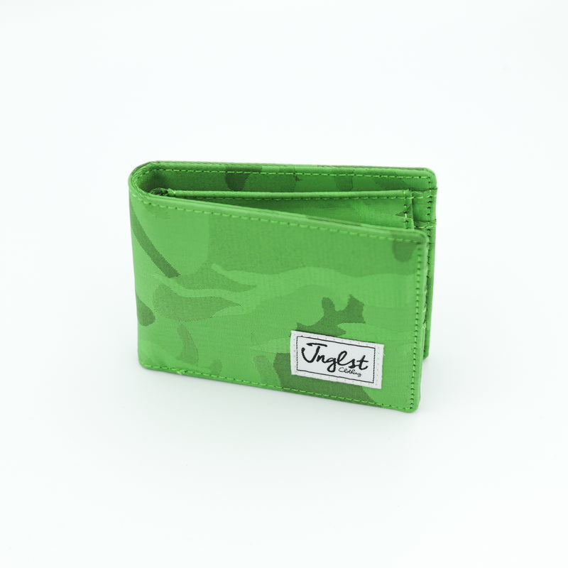 Light green Junglist wallet bi fold