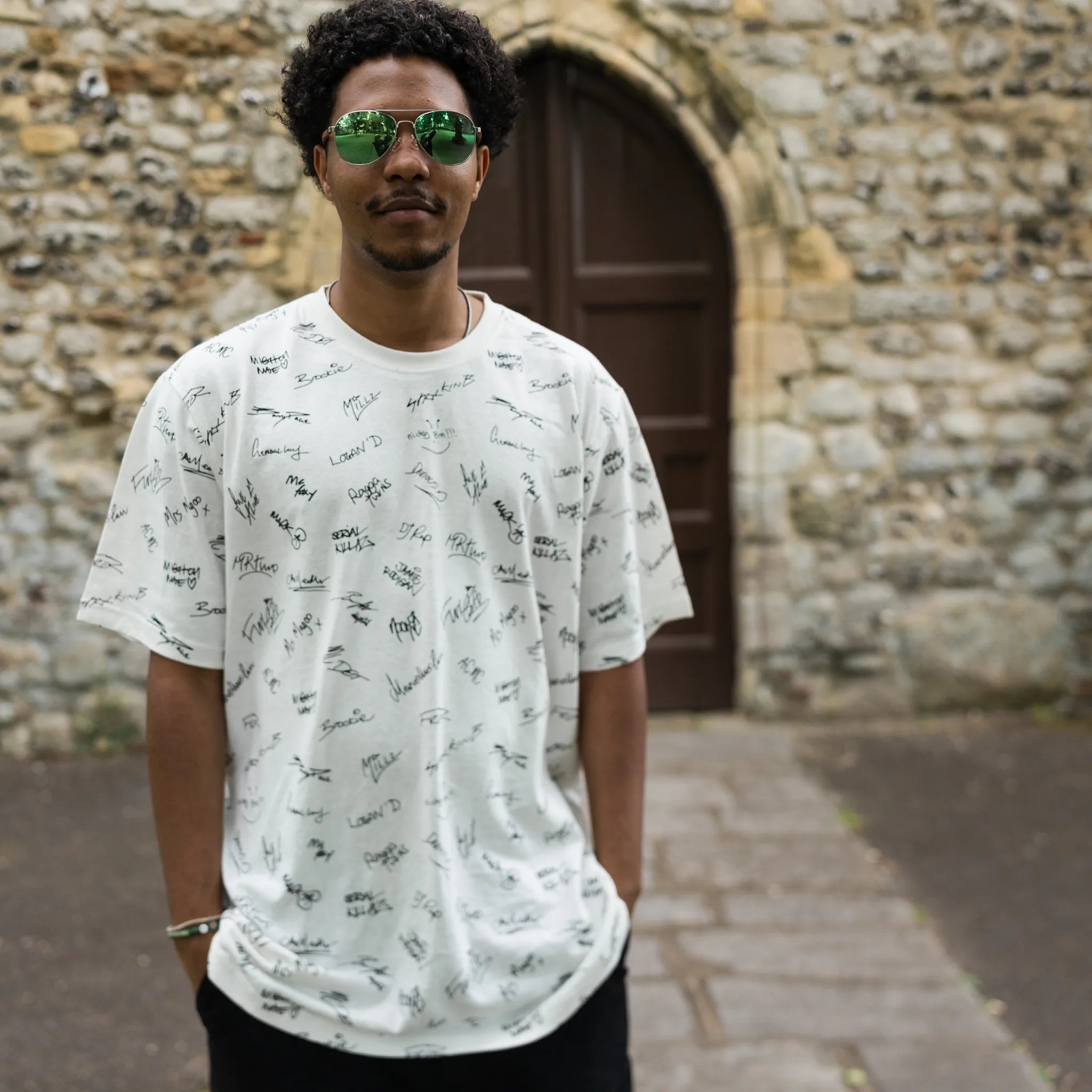 Jnglst Signature T-Shirt White - 2nd Edition