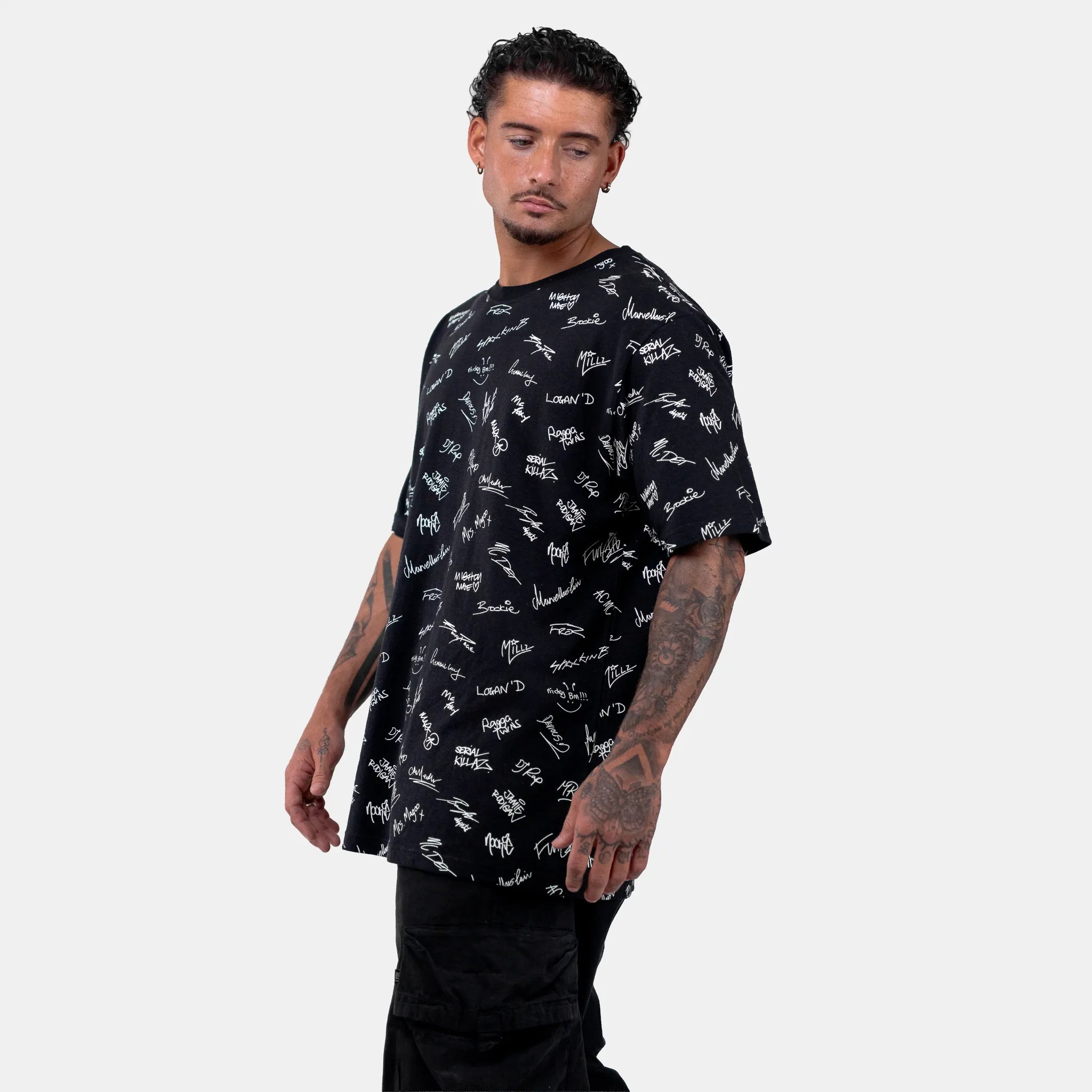 Jnglst Legends Signature T-Shirt Black