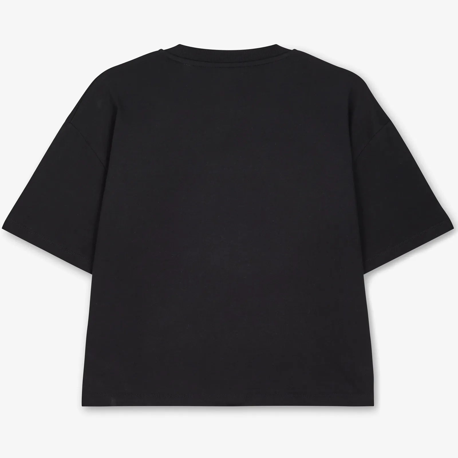 Junglist Crown Women's Black T-Shirt with Pink