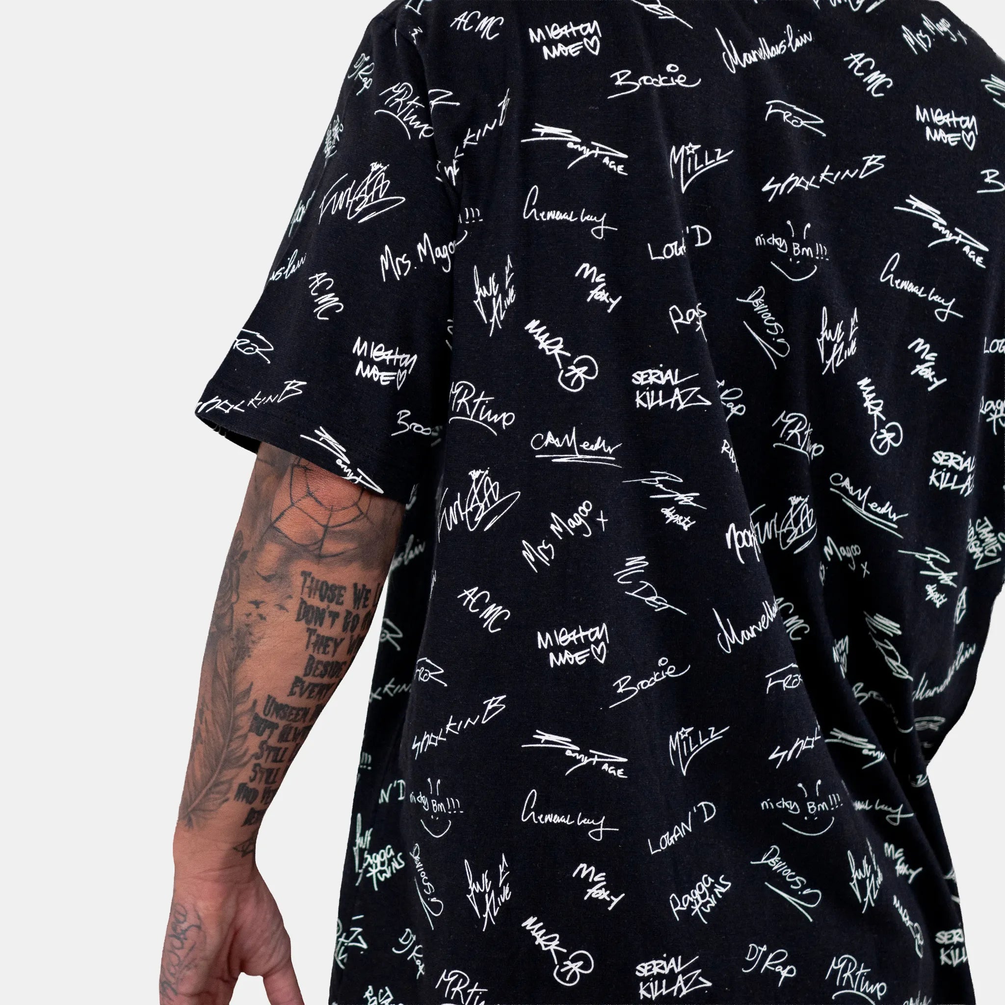 Jnglst Legends Signature T-Shirt Black