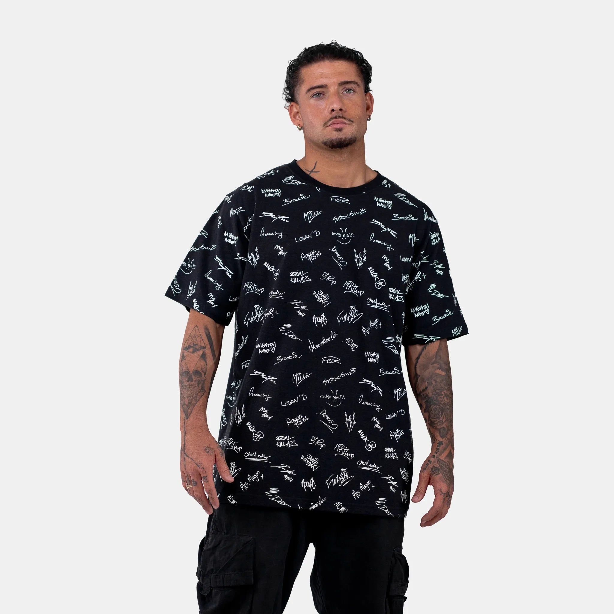 Jnglst Legends Signature T-Shirt Black