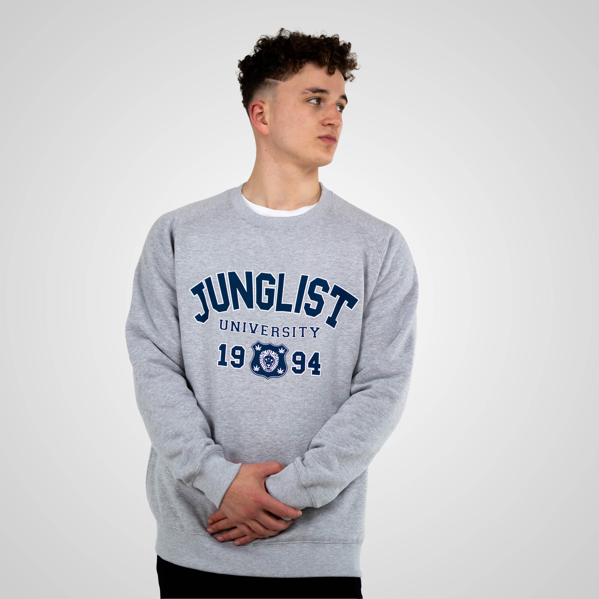 Junglist University Grey Sweatshirt