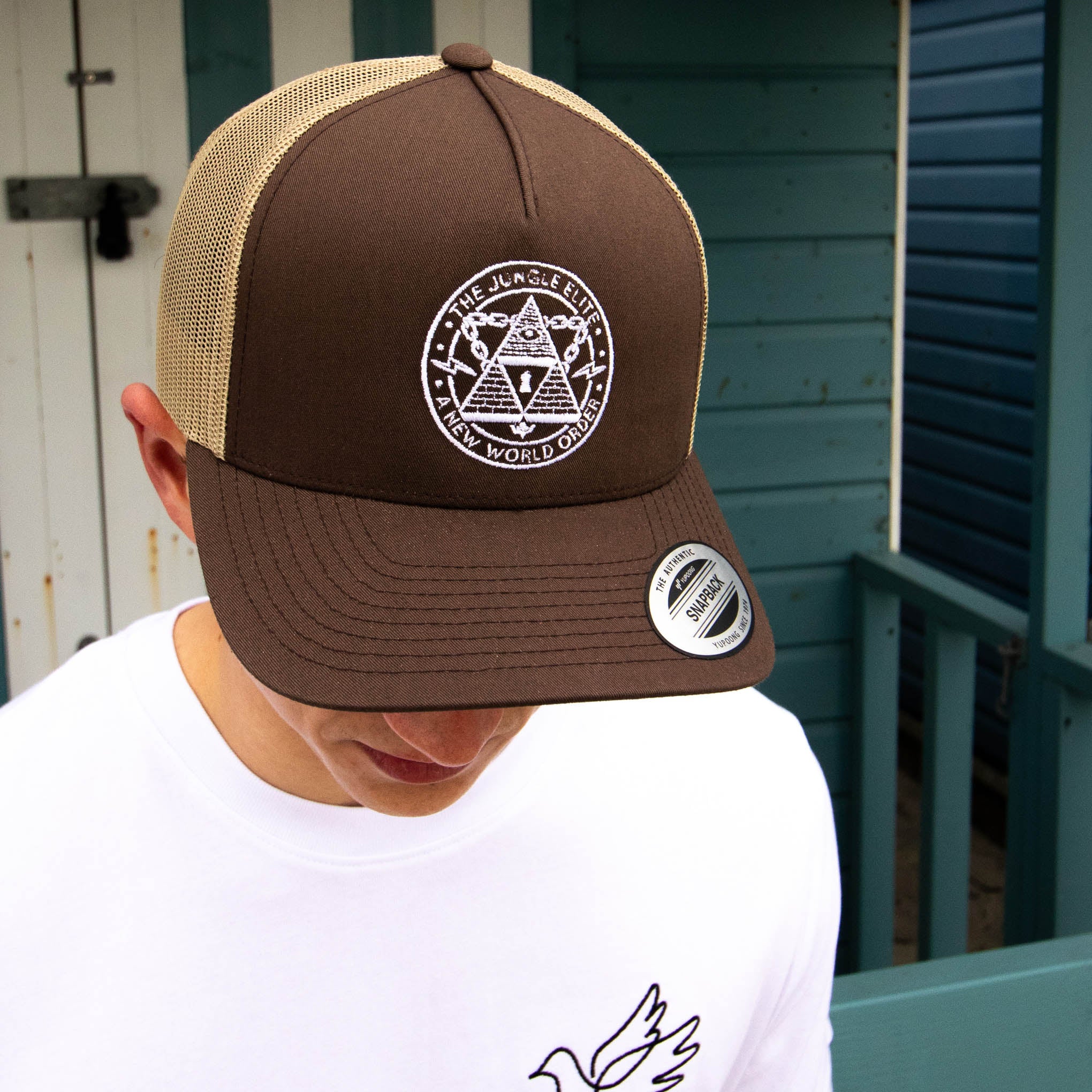 Jungle Elite Brown Trucker Cap
