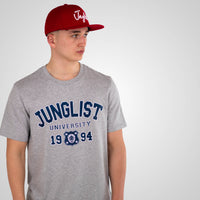 Junglist University Grey T-Shirt