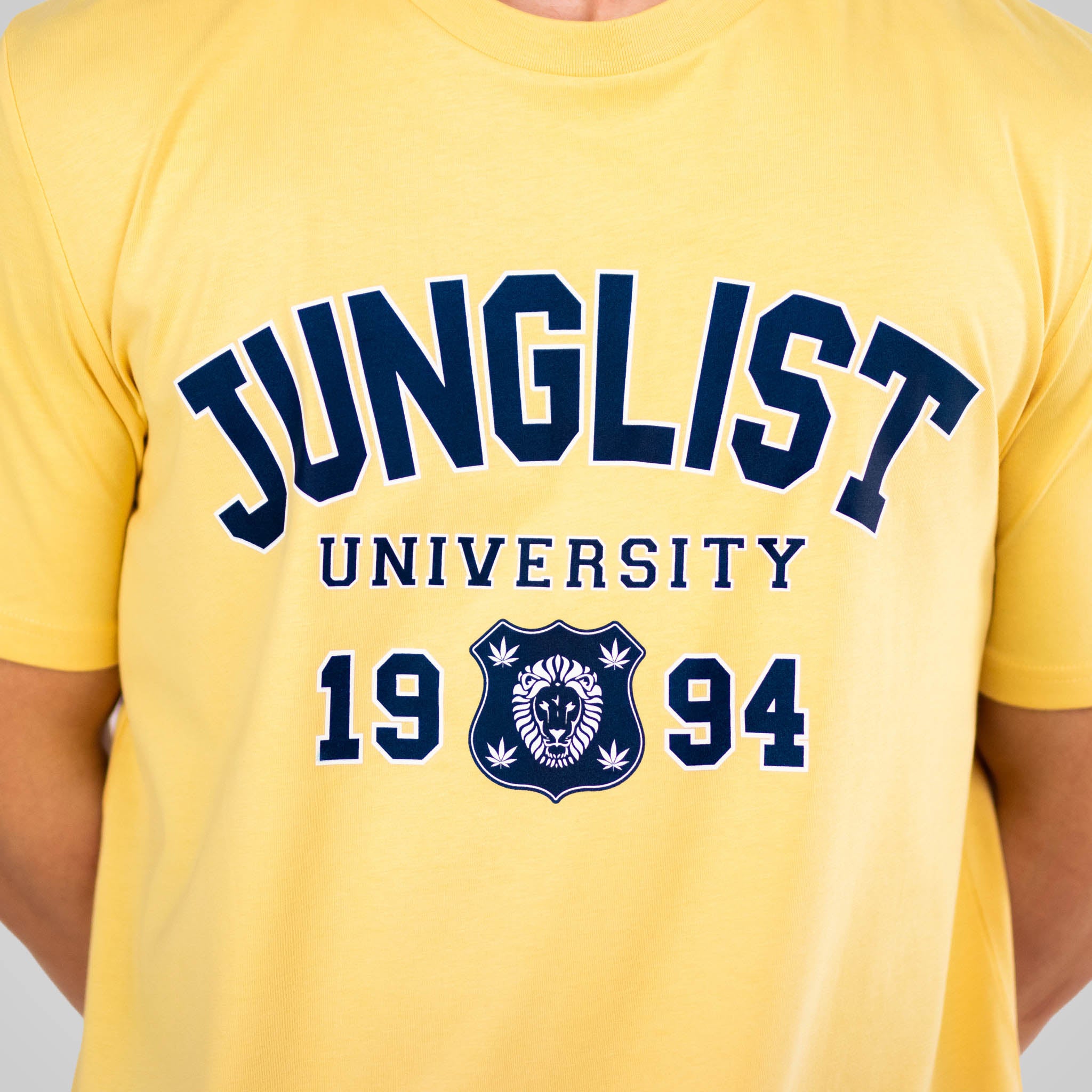 Junglist University Yellow T-Shirt