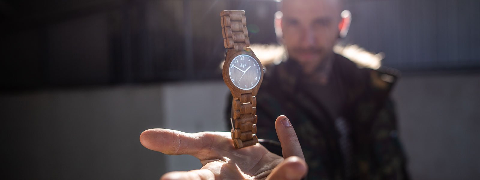 Junglist Clothing Bamboo Watch