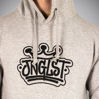 Grey Junglist Crown Pullover Hoody