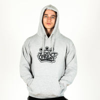 Grey Junglist Crown Pullover Hoody
