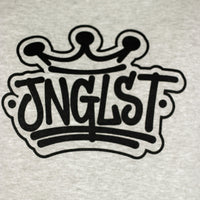 Grey Junglist Crown Pullover Hoody