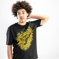 Yardrock Black Lion T Shirt Regal ROAR