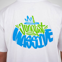 Junglist Massive Relaxed Fit White back print