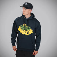 Navy Junglist Massive Pullover Hoody