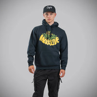 Navy Junglist Massive Pullover Hoody