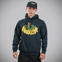 Navy Junglist Massive Pullover Hoody