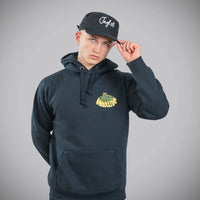 Junglist Massive DnB Navy Hoody with Jnglst cap