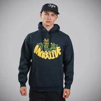 Navy Junglist Massive Pullover Hoody